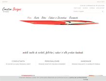 Tablet Screenshot of creative-art-designs.com